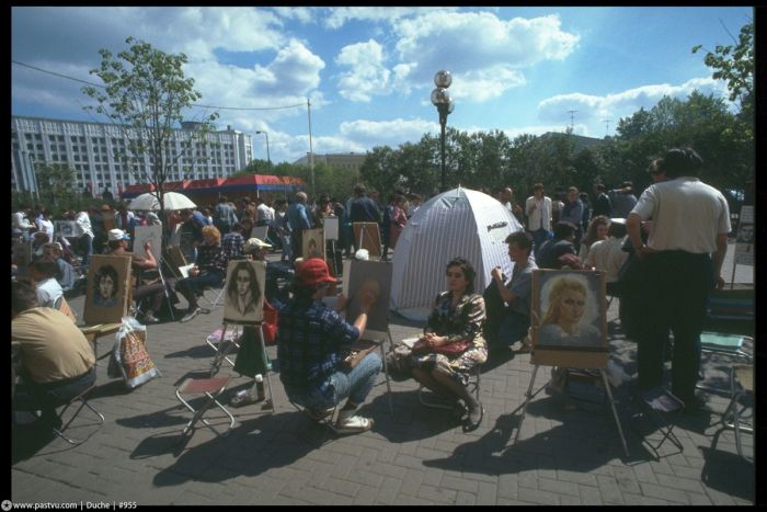Москва в 1990 году (65 фото)
