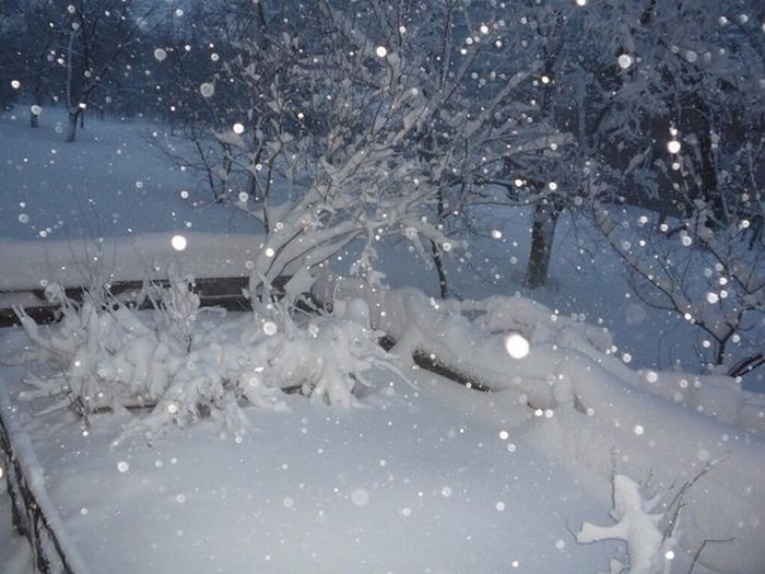 На Дальний Восток обрушился сильнейший снегопад (35 фото)