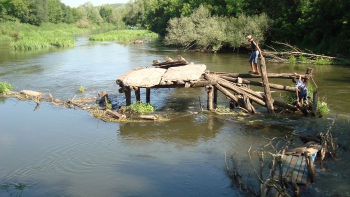 Мост смерти больше не угрожает жителям Орловской области (5 фото + видео)