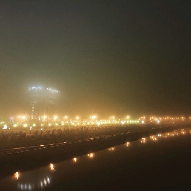 Густой туман превратил Краснодар в Сайлент-Хилл (17 фото)