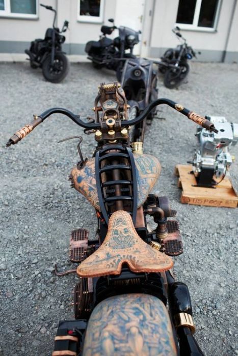 Уникальный мотоцикл Recidivist от мастерской Game Over Cycles (31 фото)