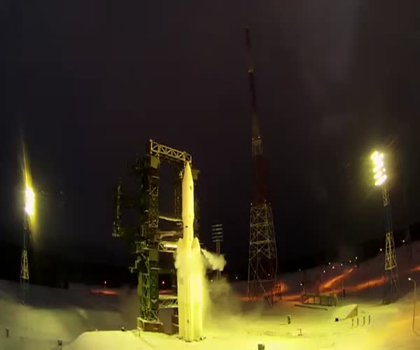 Запуск тяжелого ракета-носителя «Ангара-А5»