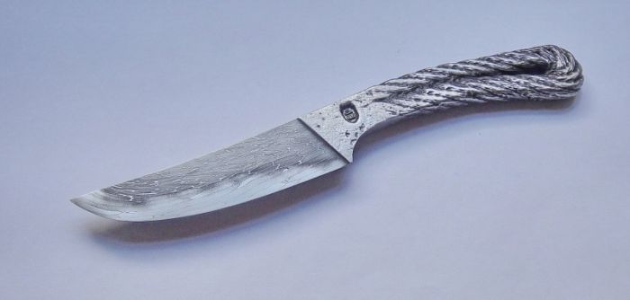 Необычные ножи из металлических предметов (30 фото)