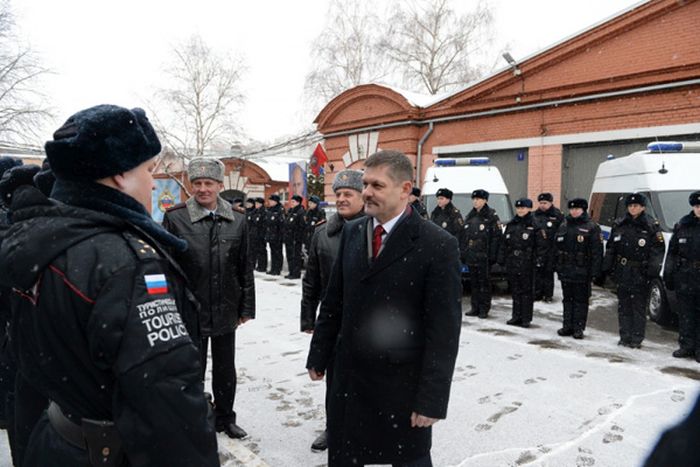 В Москве появился батальон «туристической полиции» (4 фото + видео)