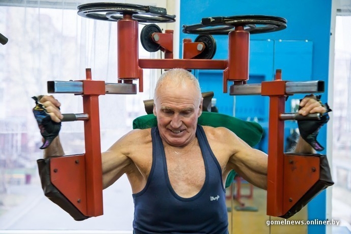 Виктор Ершов - самый спортивный пенсионер Белоруссии (18 фото)