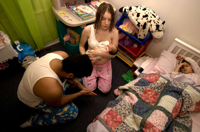 Девочки из бедных американских семей в фотопроекте «Upstate Girls» (19 фото)