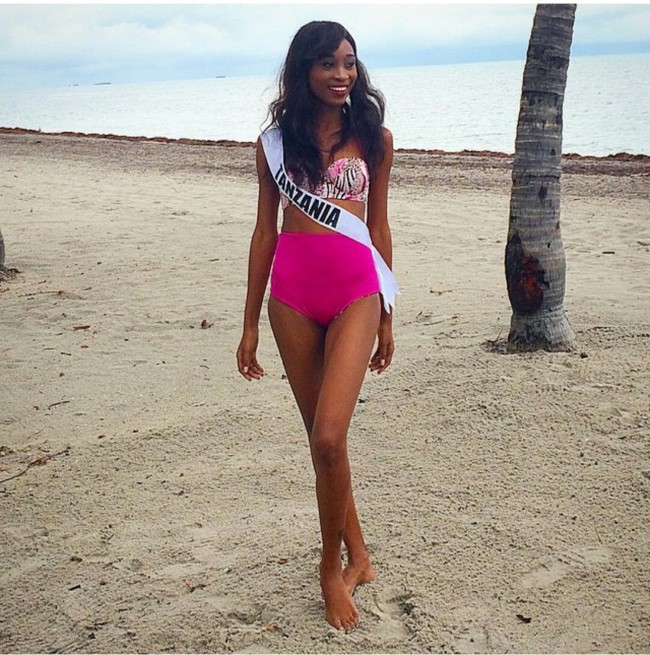 Как прошел выход в купальниках на конкурсе «Мисс Вселенная 2015» (33 фото)