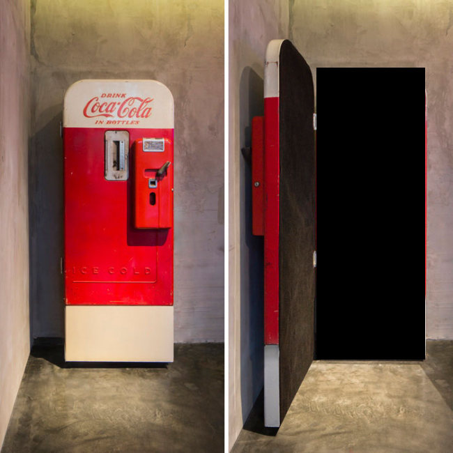 Догадайтесь, что скрывает за собой торговый автомат Coca-Cola? (9 фото)