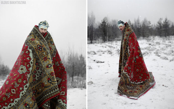 Сюрреалистичный фотопроект «Русские сказки на новый лад» от Юлдуз Бахтиозины (18 фото)