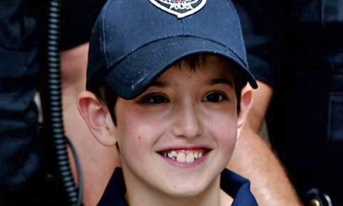 Американская полиция исполнила последнее желание больного мальчика (7 фото)