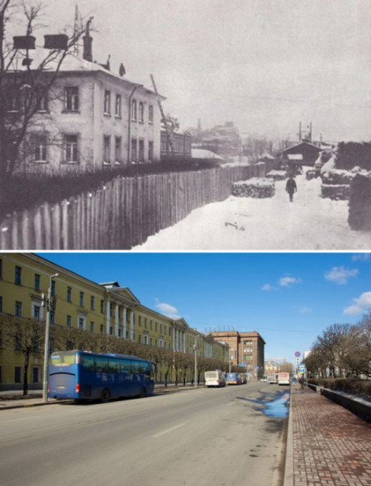 Сравнительная подборка фотографий Санкт-Петербурга (64 фото)