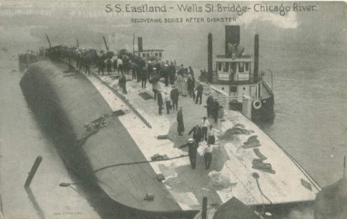 Малоизвестная трагедия парохода «Истлэнд» (11 фото)
