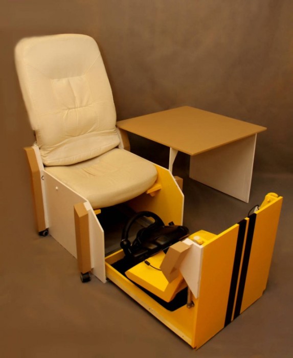 Самодельное раскладное гоночное кресло для автосимулятора (36 фото + видео)