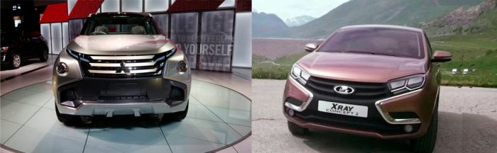 Главный дизайнер «АвтоВАЗа» обвиняет компанию Mitsubishi в плагиате (3 фото)