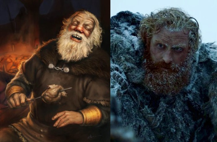 Сравнение актеров сериала «Игра престолов» с портретами реальных персонажей из книг (20 фото)