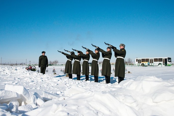 Будни военнослужащих роты почетного караула (36 фото)
