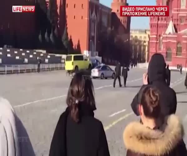 Погоня на Красной площади