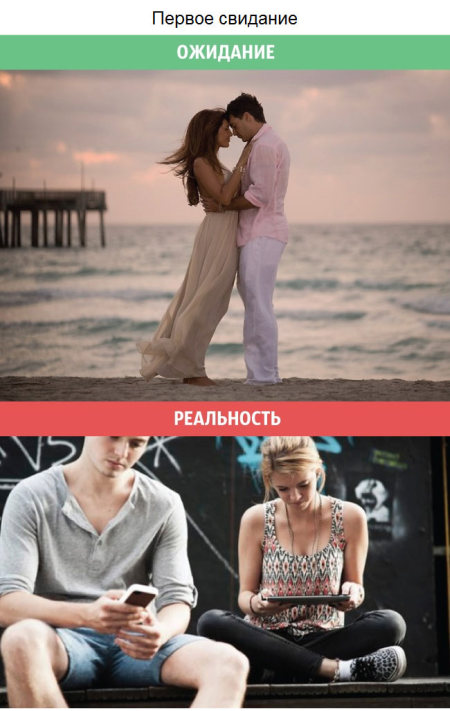 Ожидания и реальность в отношениях между мужчинами и женщинами (11 фото)