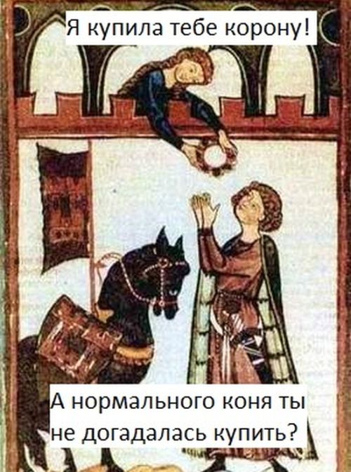 Средневековье в смешных картинках (35 картинок)