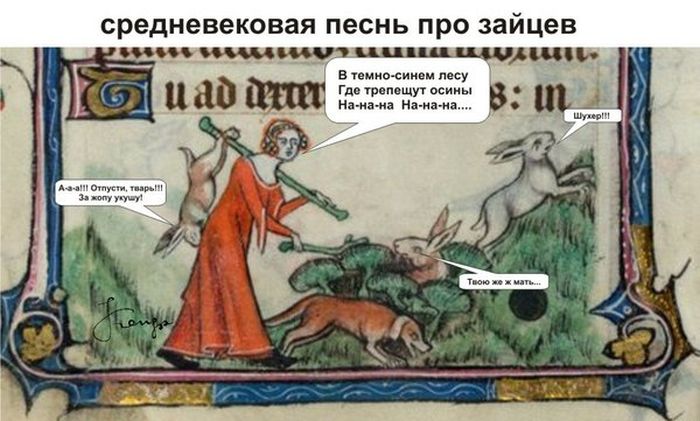 Средневековье в смешных картинках (35 картинок)