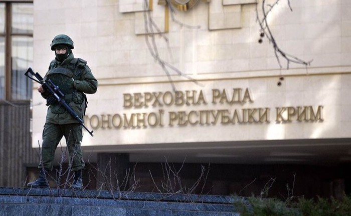 «Вежливые люди» или «зеленые человечки» в Крыму (21 фото)