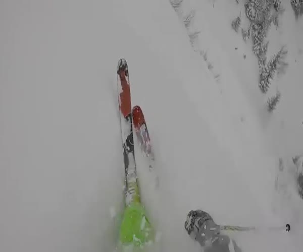Спасение лыжника