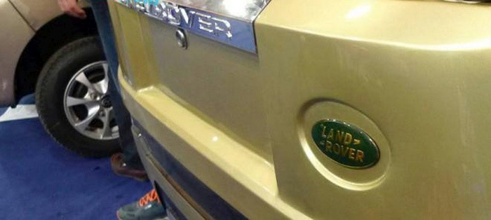 Китайцы показали электромобиль с элементами дизайна внедорожников Range Rover (6 фото)