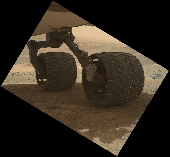 Последние исследования Красной планеты марсоходом Curiosity (8 фото)