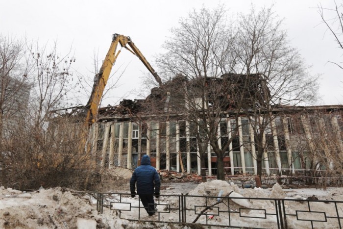 Последствия пожара в библиотеке ИНИОН РАН (23 фото)
