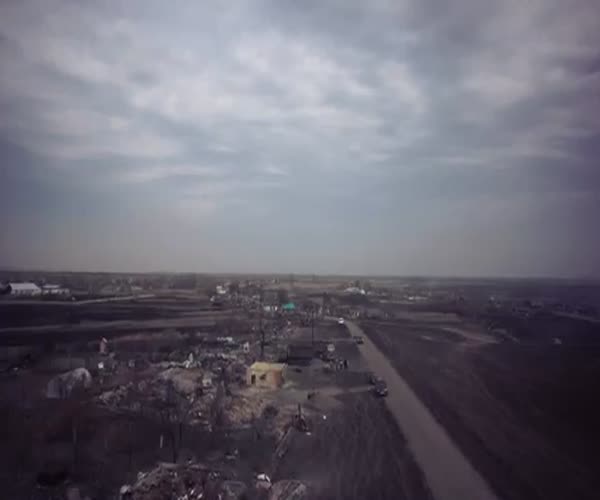 Последствия пожаров в Хакасии
