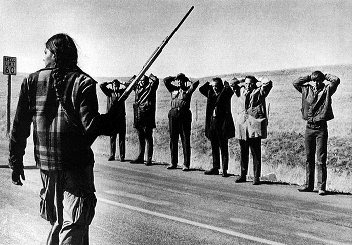 Малоизвестное индейское восстание в штате Южная Дакота. 1973 год (4 фото)
