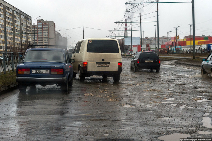 Дорожная ситуация в Йошкар-Оле (12 фото + 2 видео)