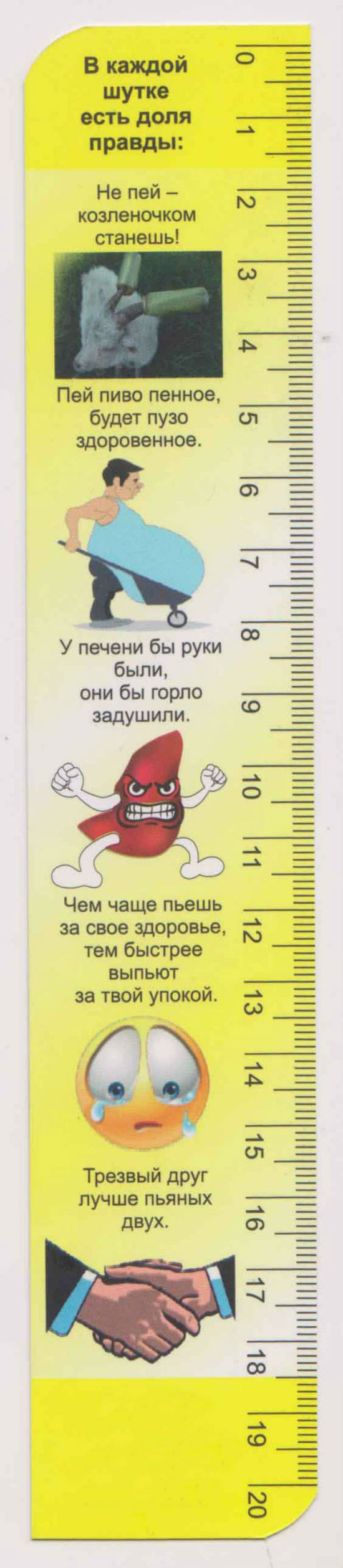В Ярославле учащиеся школ получили закладки с антиалкогольной пропагандой (2 фото)