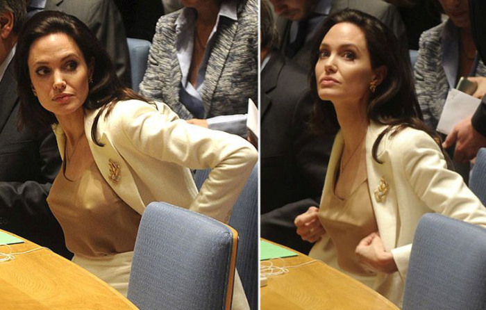 Анджелина Джоли удалила грудь из-за угрозы рака