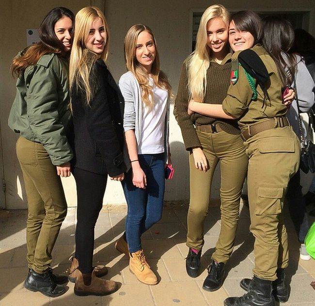 Мария Домарк – рядовой израильской армии (35 фото)