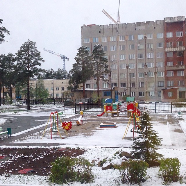 На 9 мая в Челябинской области выпал снег (20 фото)