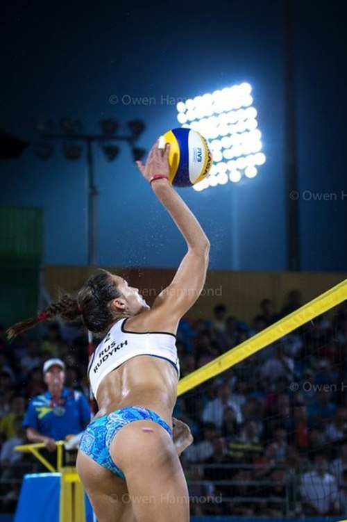 Очаровательная Дарья Рудых – российская чемпионка Европы по пляжному волейболу (24 фото)