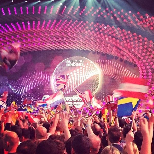 Полина Гагарина заняла второе место на Евровидении 2015 (3 фото)