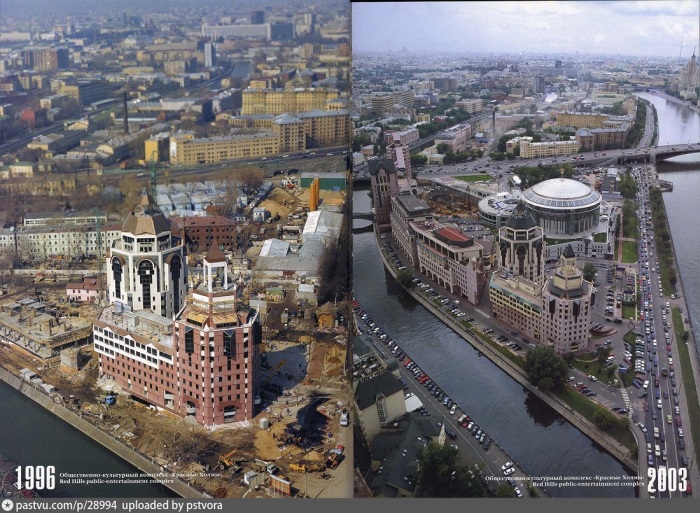 Какой была строящаяся Москва в 1996 году (70 фото)