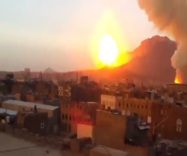 Страшный взрыв в Йемене