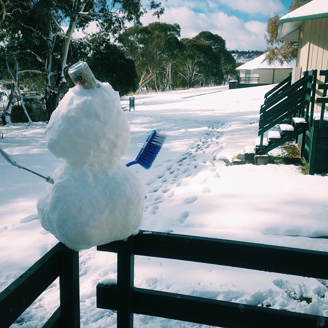 В Австралии прошел сильный снегопад (16 фото)