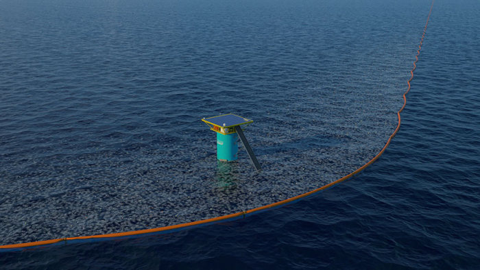 В следующем году будет запущена первая автономная система очистки океана (10 фото)