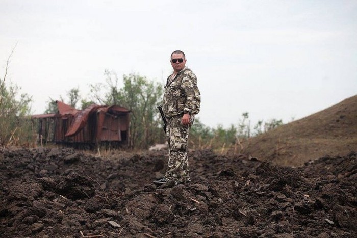 На окраине Донецка прогремел мощнейший взрыв (37 фото)