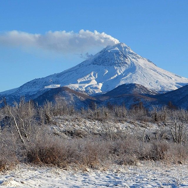 Живописные вулканы Камчатки (35 фото)