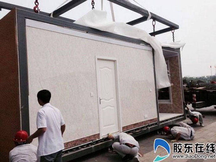 В Китае построили 2-этажный дом в течение 3 часов  (28 фото)