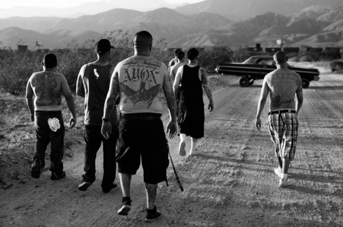 Калифорнийская банда мексиканцев (20 фото)