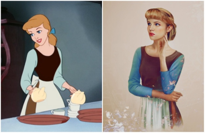 Какими бы были принцессы из диснеевских мультфильмов в реальной жизни (14 фото)