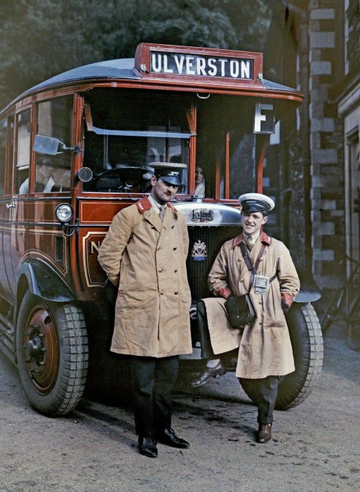 Цветные фотографии Великобритании и ее жителей, 20-е года XX века (21 фото)