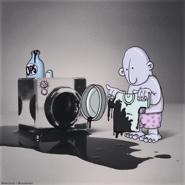 Забавные существа Лукаса Левитана на фото из Instagram (40 фото)