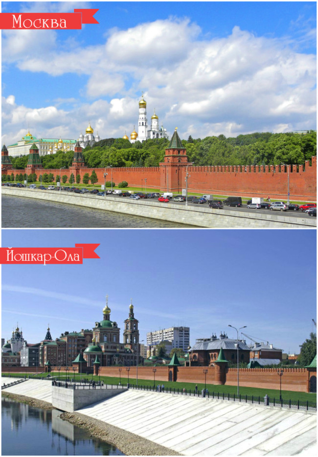 Места в других городах, напоминающие Москву (12 фото)